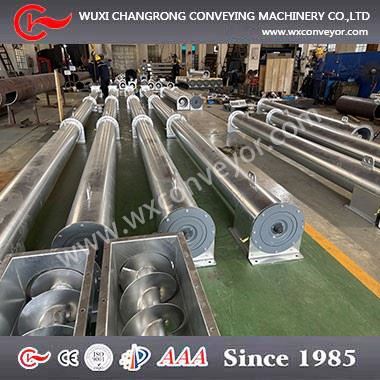 Carbon Steel Tubular Screw Conveyor high quality